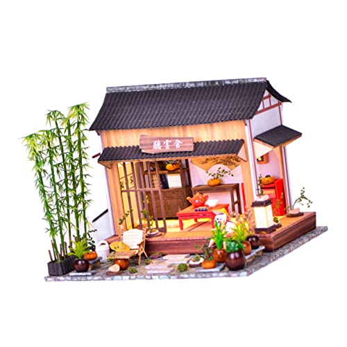 QUMIIRITY 1Satz DIY Hausmodell Im Chinesischen Stil Bausatz Für Handgefertigtes Gartenmodell Modellhaus Aus Kreatives DIY Zur Dekoration Ihres von QUMIIRITY