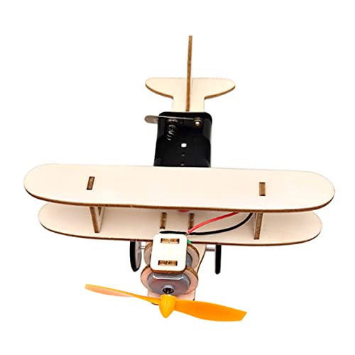 QUMIIRITY 1Satz DIY Holzflugzeug Modellbausatz Elektrisches Segelflugzeug für Pädagogisches Kreativität und Analytischen Fähigkeiten Bastelaktivität für Zuhause QUMIIRITY 1Satz DIY Holzflugzeug Modellbausatz Elektrisches Segelflugzeug für Pädagogisches Kreativität und Analytischen Fähigkeiten Bastelaktivität für Zuhause von QUMIIRITY