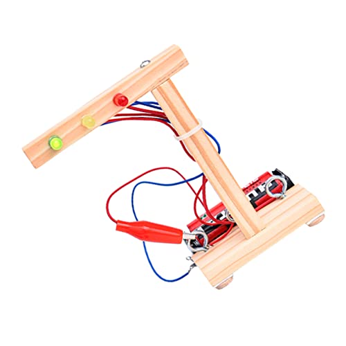 QUMIIRITY 1Satz Experimentelles DIY Ampel Lichtspielzeug Modell Pädagogisches für Frühe Erziehung Verkehrssignal Lichtmodell Verkehrssicherheit von QUMIIRITY