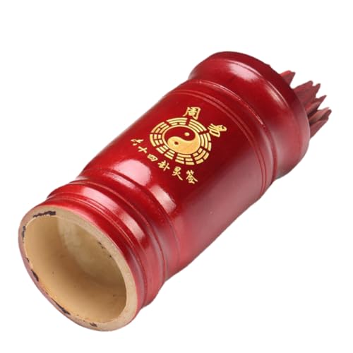QUMIIRITY 1Satz Glückstäbchen mit Aufbewahrungsbecher Chinesische Wahrsagungsspielstöcke für Divination und Freude bei Familienversammlungen und Besonderen Anlässen QUMIIRITY 1Satz Glückstäbchen mit Aufbewahrungsbecher Chinesische Wahrsagungsspielstöcke für Divination und Freude bei Familienversammlungen und Besonderen Anlässen von QUMIIRITY