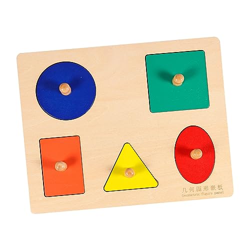 QUMIIRITY 1Satz Holzform Puzzlespielzeug für Kleinkinder Geometrische Formen Frühes Lernspielzeug für Fördert Motorische Fähigkeiten und Gehirnentwicklung Montessori Puzzle QUMIIRITY 1Satz Holzform Puzzlespielzeug für Kleinkinder Geometrische Formen Frühes Lernspielzeug für Fördert Motorische Fähigkeiten und Gehirnentwicklung Montessori Puzzle von QUMIIRITY