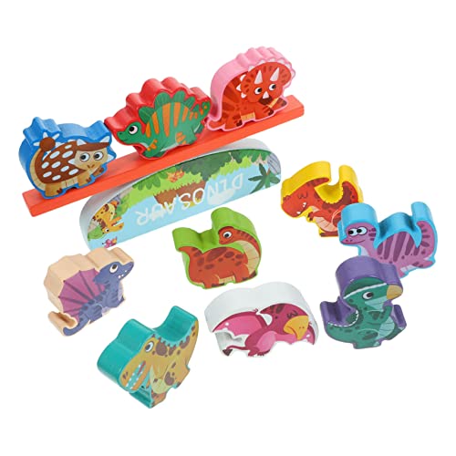 QUMIIRITY 1Satz Holzstapelspielzeug für Tierisches Balance für Kleinkinder Lernspielzeug für Entwicklung von Kognitiven Fähigkeiten und Feinmotorik Sicheres und Unterhaltsames QUMIIRITY 1Satz Holzstapelspielzeug für Tierisches Balance für Kleinkinder Lernspielzeug für Entwicklung von Kognitiven Fähigkeiten und Feinmotorik Sicheres und Unterhaltsames von QUMIIRITY