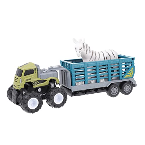 QUMIIRITY 1Satz Inertiales Fahrzeugspielzeug LKW für Großes Tieranhänger Modell mit Zufälliger Farbe Kreatives QUMIIRITY 1Satz Inertiales Fahrzeugspielzeug LKW für Großes Tieranhänger Modell mit Zufälliger Farbe Kreatives von QUMIIRITY