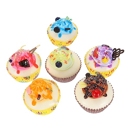 QUMIIRITY 1Satz Kuchen Realistische PU Kuchenformen Für Kreative Tortendekoration Als Fotorequisiten Für Besondere Anlässe Farben Zufällig QUMIIRITY 1Satz Kuchen Realistische PU Kuchenformen Für Kreative Tortendekoration Als Fotorequisiten Für Besondere Anlässe Farben Zufällig von QUMIIRITY