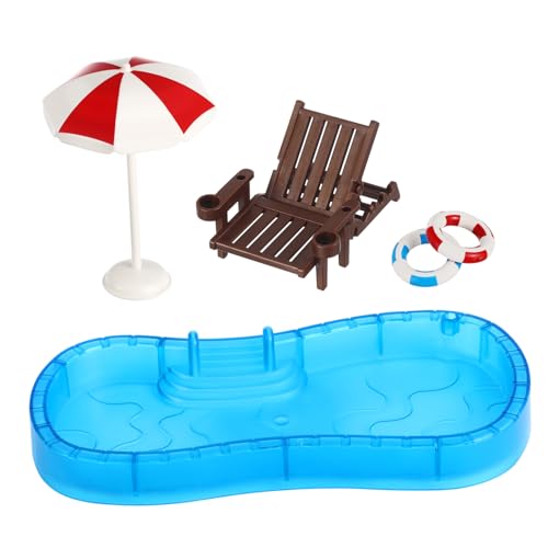 QUMIIRITY 1Satz Mini Möbelmodell Mini House Schwimmring Schwimmpool Zubehör für Mikro Landschaften Dekoration und Puppenhaus für Freunde QUMIIRITY 1Satz Mini Möbelmodell Mini House Schwimmring Schwimmpool Zubehör für Mikro Landschaften Dekoration und Puppenhaus für Freunde von QUMIIRITY