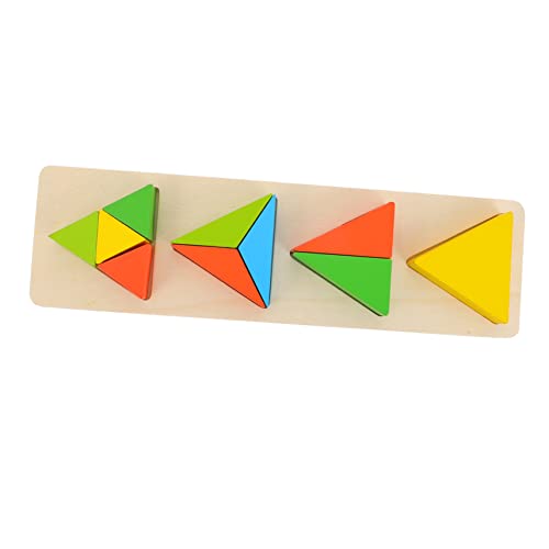 QUMIIRITY 1Satz Montessori Holzspielzeug für Geometrisches Formen Puzzle Lernspielzeug für Frühes Lernen Fördert Feinmotorik und Farberkennung Sicheres Material für Jungen QUMIIRITY 1Satz Montessori Holzspielzeug für Geometrisches Formen Puzzle Lernspielzeug für Frühes Lernen Fördert Feinmotorik und Farberkennung Sicheres Material für Jungen von QUMIIRITY