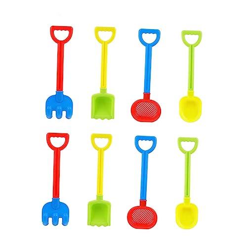 QUMIIRITY 1Satz Teiliges Strandspielzeug Bunte Sandspielzeuge Für Sommer Inklusive Schaufel Eimer Und Förmchen Für Strand Sandkasten Und Outdoor Aktivitäten Farbe von QUMIIRITY