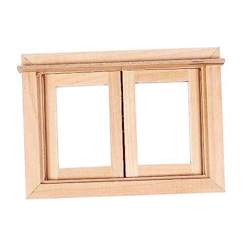 QUMIIRITY 1Stk Fenster Schiebe Fenster Modell Miniaturmöbel Gitterfensterrahmen Miniature Furniture Miniature Window Model Mikrowelt dekoratives Fenster Fenstermodellverzierung hölzern QUMIIRITY 1Stk Fenster Schiebe Fenster Modell Miniaturmöbel Gitterfensterrahmen Miniature Furniture Miniature Window Model Mikrowelt dekoratives Fenster Fenstermodellverzierung hölzern von QUMIIRITY