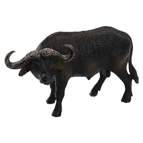 QUMIIRITY 1Stück Buffalo Modellfigur Realistische Simulation Dekoration Stabil und Langlebig für Geschichten und Ausstellungen QUMIIRITY 1Stück Buffalo Modellfigur Realistische Simulation Dekoration Stabil und Langlebig für Geschichten und Ausstellungen von QUMIIRITY