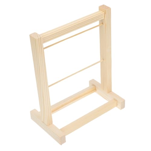 QUMIIRITY 1Stück Mini Holz Kleiderständer für Puppenkleidung Doppelstock Hängeregler für Puppen zur Aufbewahrung und Präsentation von Puppenkleidung Umweltfreundliches Material QUMIIRITY 1Stück Mini Holz Kleiderständer für Puppenkleidung Doppelstock Hängeregler für Puppen zur Aufbewahrung und Präsentation von Puppenkleidung Umweltfreundliches Material von QUMIIRITY