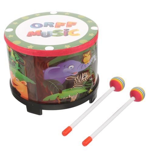 QUMIIRITY Junge Mädchen Schlagzeug Mit Sticks Bunte Percussion Instrument Jährige Musikinstrument Musikalität Und Kreativität Für Kindergeburtstag Und Feiertage von QUMIIRITY