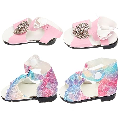 QUMIIRITY 2 Paare Puppenschuhe Mini Schuhe für Mädchen Langlebig und Dekorativ für Spielzeugaccessoires und Kreative DIY Projekte QUMIIRITY 2 Paare Puppenschuhe Mini Schuhe für Mädchen Langlebig und Dekorativ für Spielzeugaccessoires und Kreative DIY Projekte von QUMIIRITY