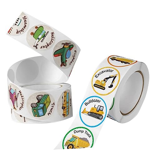 QUMIIRITY 2 Rollen Baggeraufkleber Autoaufkleber Autodekor LKW Aufkleber Kinderaufkleber Autoaufkleber Nagelaufkleber Toilettentraining Belohnungstafel Kindergartenbedarf QUMIIRITY 2 Rollen Baggeraufkleber Autoaufkleber Autodekor LKW Aufkleber Kinderaufkleber Autoaufkleber Nagelaufkleber Toilettentraining Belohnungstafel Kindergartenbedarf von QUMIIRITY