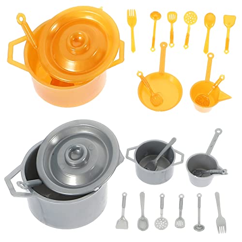 QUMIIRITY 2 Sätze Mini-Küchenutensilien Besteck Dekoration für Mini- Miniatur-Gabeln, Löffel kleines Hauszubehör Miniatur-Geschirrverzierungen Mini-Löffel Plastik QUMIIRITY 2 Sätze Mini-Küchenutensilien Besteck Dekoration für Mini- Miniatur-Gabeln, Löffel kleines Hauszubehör Miniatur-Geschirrverzierungen Mini-Löffel Plastik von QUMIIRITY