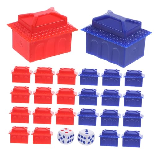 QUMIIRITY 2 Sätze Monopol Schachfiguren Mini-hotelhaus-Requisiten Schachfigurenersatz Reicher Mann, Brettspielhotel Hausschachfiguren Requisiten Für Brettspiele Sieg-Spiel-Requisiten Plastik QUMIIRITY 2 Sätze Monopol Schachfiguren Mini-hotelhaus-Requisiten Schachfigurenersatz Reicher Mann, Brettspielhotel Hausschachfiguren Requisiten Für Brettspiele Sieg-Spiel-Requisiten Plastik von QUMIIRITY