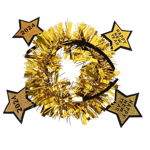 QUMIIRITY 2 Stück 2024 2024 Stirnbänder haar zubehör haarschmuck faschingshaarreife party haarreifen Stirnband Haardekoration Haarreifen für das neue Jahr 2024 glitzernde Haarreifen Plastik QUMIIRITY 2 Stück 2024 2024 Stirnbänder haar zubehör haarschmuck faschingshaarreife party haarreifen Stirnband Haardekoration Haarreifen für das neue Jahr 2024 glitzernde Haarreifen Plastik von QUMIIRITY
