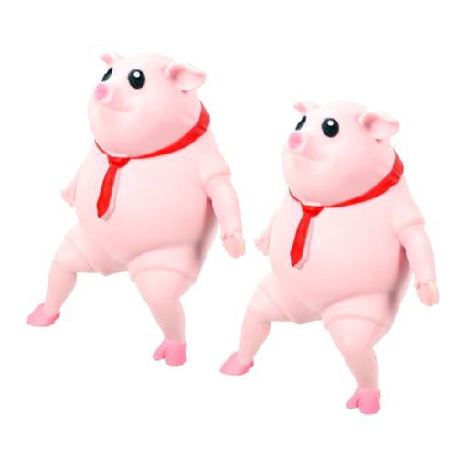 QUMIIRITY 2 Stück Dekompressionsspielzeug drücken Squeeze- in Schweineform zum Stressabbau Druckentlastungsspielzeug Cartoon - Sand Rosa QUMIIRITY 2 Stück Dekompressionsspielzeug drücken Squeeze- in Schweineform zum Stressabbau Druckentlastungsspielzeug Cartoon - Sand Rosa von QUMIIRITY