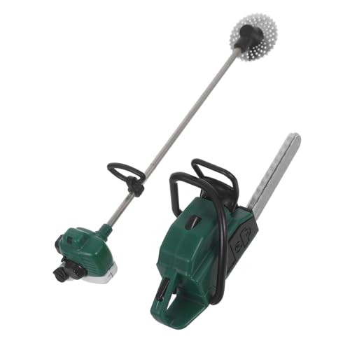 QUMIIRITY 2 Stück Gartendekorationen Für Draußen Kettensäge Mini Gartengerät Mini Garten Rasenmäher Requisite Kleines Gartengerät Kleines Konstruktionsspielzeug Gartenzubehör PVC QUMIIRITY 2 Stück Gartendekorationen Für Draußen Kettensäge Mini Gartengerät Mini Garten Rasenmäher Requisite Kleines Gartengerät Kleines Konstruktionsspielzeug Gartenzubehör PVC von QUMIIRITY
