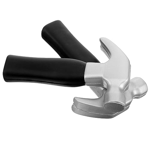 QUMIIRITY 2 Stück Hammer Mallet-Hammer- vorgeben Mini-Hammer- klein bohrhammer interaktives Hämmernde Spielzeuge Hammerschlagspielzeug PU-Polyurethan von QUMIIRITY