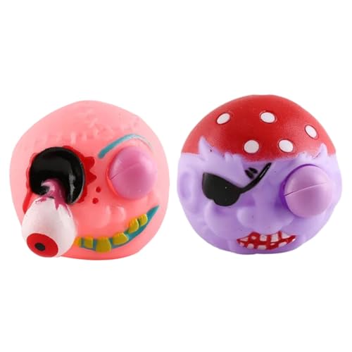 QUMIIRITY 2 Stück Kneifen Zappeln Stuffer Füllstoffe Dekompressionsspielzeug Zur Druckentlastung Hand Sensorisches Sinnesspielzeug Drücken Weiches Gummi von QUMIIRITY
