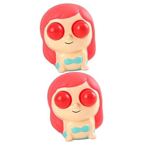 QUMIIRITY 2 Stück Kneifspielzeug Stressabbau Kindergeschenke Kompaktes Quetschspielzeug Lustige Stressbälle Meerjungfrau Quetschspielzeug Angstabbau Cartoon Quetschspielzeug Dehnbares QUMIIRITY 2 Stück Kneifspielzeug Stressabbau Kindergeschenke Kompaktes Quetschspielzeug Lustige Stressbälle Meerjungfrau Quetschspielzeug Angstabbau Cartoon Quetschspielzeug Dehnbares von QUMIIRITY