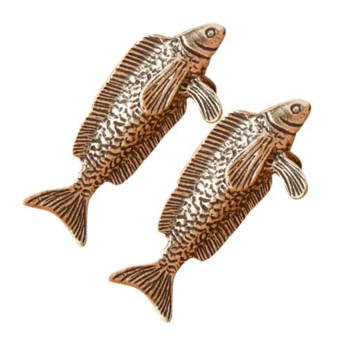 QUMIIRITY 2 Stück Messingverzierungen Tank Anlage Künstlich Oktopus Fischverzierung Nautisch Ornament Qualle Stand Erde Tür Mini-fischskulptur Aquarium Basteln Statuen Aus Messing Golden QUMIIRITY 2 Stück Messingverzierungen Tank Anlage Künstlich Oktopus Fischverzierung Nautisch Ornament Qualle Stand Erde Tür Mini-fischskulptur Aquarium Basteln Statuen Aus Messing Golden von QUMIIRITY