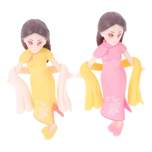QUMIIRITY 2 Stück Mikro-landschaftspuppe Porzellanpuppen Mini Desktop-Ornament Puppe Für Zuhause Skulpturen Und Figuren Chinesische Wohnkultur Chinesisches Kunsthandwerk Heimwerken Harz QUMIIRITY 2 Stück Mikro-landschaftspuppe Porzellanpuppen Mini Desktop-Ornament Puppe Für Zuhause Skulpturen Und Figuren Chinesische Wohnkultur Chinesisches Kunsthandwerk Heimwerken Harz von QUMIIRITY