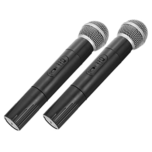 QUMIIRITY 2 Stück Mikrofon Fake Mikrofon für Simulation Mic für Rollenspiele und Partys Leicht und Tragbar für Karaoke und Cosplay Events QUMIIRITY 2 Stück Mikrofon Fake Mikrofon für Simulation Mic für Rollenspiele und Partys Leicht und Tragbar für Karaoke und Cosplay Events von QUMIIRITY