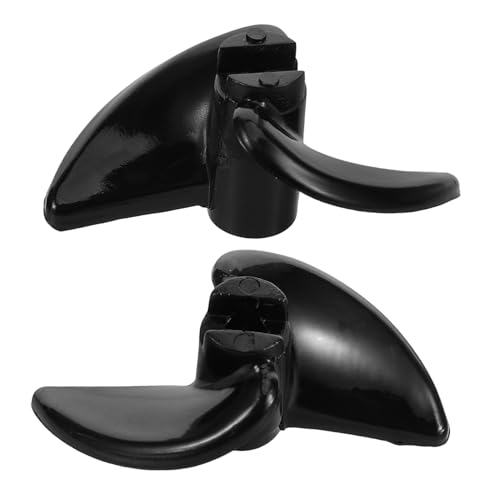 QUMIIRITY 2 Stück Modellboot Propeller Effiziente Rc Boot Motorwelle DIY Bootsteile aus Kunststoff Mini Propeller für Höhere Geschwindigkeit Bidirektionale Nutzung von QUMIIRITY