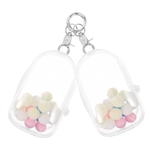 QUMIIRITY 2 Stücke Mini Beutel Sammlerstücke Display Fall Bequem Und Sicher Reise Figur Tasche Haken QUMIIRITY 2 Stücke Mini Beutel Sammlerstücke Display Fall Bequem Und Sicher Reise Figur Tasche Haken von QUMIIRITY