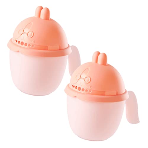 QUMIIRITY 2 Stück -Shampoo-Becher Babybad Gießen Tasse Badewannenauslauf Babyzubehör Schöpflöffel Babybaby Spucktücher Badetassen Spender Waschen Waschlappen Für Babys Abs von QUMIIRITY