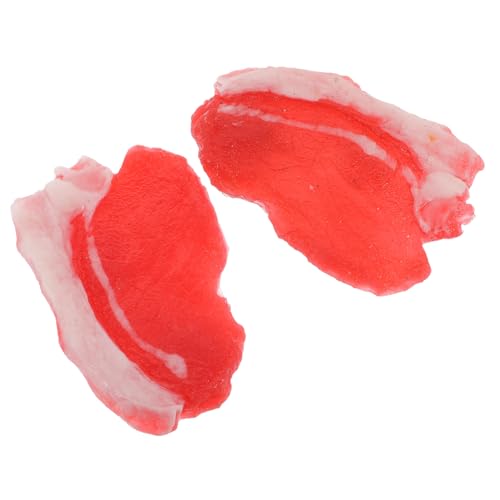 QUMIIRITY 2 Stück Simulation Schweinefleisch Modell aus Harz Langlebige Realistische Deko für Zuhause Fotorequisite und Küchendisplay Pflegeleicht und Bruchsicher QUMIIRITY 2 Stück Simulation Schweinefleisch Modell aus Harz Langlebige Realistische Deko für Zuhause Fotorequisite und Küchendisplay Pflegeleicht und Bruchsicher von QUMIIRITY