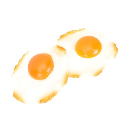 QUMIIRITY 2 Stück Simuliertes Omelett Gefälschtes Lebensmittelmodell Gefälschtes Ei Requisite Künstliches Ei Gefälschtes Spiegelei Requisite Spiegelei Ornament Layout QUMIIRITY 2 Stück Simuliertes Omelett Gefälschtes Lebensmittelmodell Gefälschtes Ei Requisite Künstliches Ei Gefälschtes Spiegelei Requisite Spiegelei Ornament Layout von QUMIIRITY