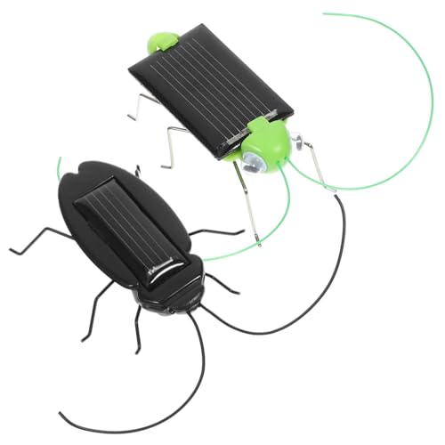 QUMIIRITY 2 Stück Solarbetriebenes Insektenspielzeug Simulation für Schüler Lernspielzeug Kakerlake QUMIIRITY 2 Stück Solarbetriebenes Insektenspielzeug Simulation für Schüler Lernspielzeug Kakerlake von QUMIIRITY