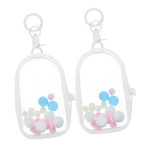 QUMIIRITY PVC-Puppen-displaytaschen-Set Tragbare Vitrine Für Minifiguren Mit Reißverschluss Aufbewahrung Für Puppen von QUMIIRITY