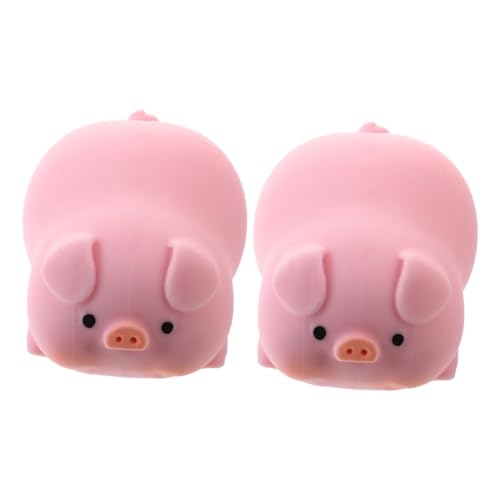 QUMIIRITY 2 Stück interaktives kinderspielzeug dekompression Toy Niedliches Children Toys kniffliges Squeeze- - Rosa von QUMIIRITY