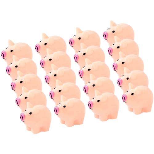 QUMIIRITY 20 Stück Miniatur Schweine Figuren Teiliges Harz Ornament für Garten Tischdekoration und Bonsai Süße Handgefertigte Mini Schweinchen für Kreative Landschaften und Glückliche QUMIIRITY 20 Stück Miniatur Schweine Figuren Teiliges Harz Ornament für Garten Tischdekoration und Bonsai Süße Handgefertigte Mini Schweinchen für Kreative Landschaften und Glückliche von QUMIIRITY
