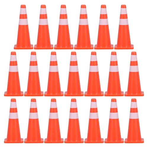 QUMIIRITY 20 Stück Teiliges Set Mini Verkehrszeichen für Orange Verkehrscones für Kreative Spielwelten Lernspielzeug zur Verkehrserziehung für Partydekoration QUMIIRITY 20 Stück Teiliges Set Mini Verkehrszeichen für Orange Verkehrscones für Kreative Spielwelten Lernspielzeug zur Verkehrserziehung für Partydekoration von QUMIIRITY