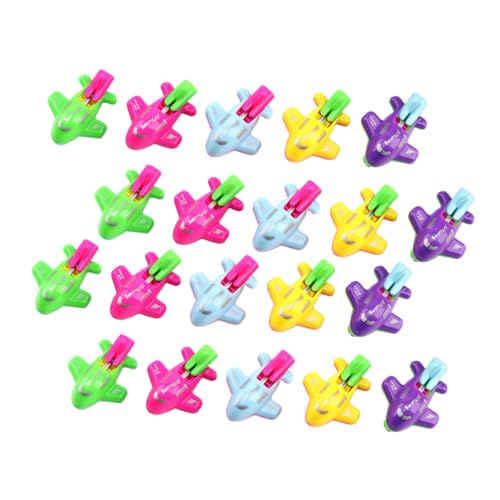 QUMIIRITY 20 Stück Teiliges Whistle Flugzeug für Leichtes Kunststoffspielzeug für Outdoor Aktivitäten Farblich Zufällig für Partys und Zufällige Farbe Zufällige Farbe QUMIIRITY 20 Stück Teiliges Whistle Flugzeug für Leichtes Kunststoffspielzeug für Outdoor Aktivitäten Farblich Zufällig für Partys und Zufällige Farbe Zufällige Farbe von QUMIIRITY