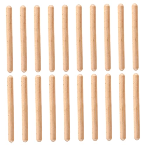 QUMIIRITY 20Stücke Teiliges Holzmusikstäbe für Kleinkinder Frühe Pädagogische Rhythmus Sticks Bildungsinstrumente für Kreatives Lernen und Musikalische Entwicklung für Vorschule QUMIIRITY 20Stücke Teiliges Holzmusikstäbe für Kleinkinder Frühe Pädagogische Rhythmus Sticks Bildungsinstrumente für Kreatives Lernen und Musikalische Entwicklung für Vorschule von QUMIIRITY