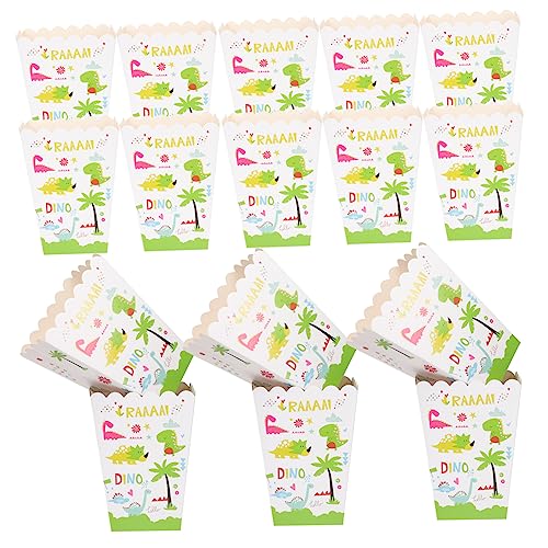 QUMIIRITY 24 Stück Popcorn Boxen Für Süßigkeiten Und Leckerli Verpackungen In Geburtstagsform Dinosaurier Snack Boxen Für Popcorn Boxen Für Partys Popcorn Boxen Für Snackpapier QUMIIRITY 24 Stück Popcorn Boxen Für Süßigkeiten Und Leckerli Verpackungen In Geburtstagsform Dinosaurier Snack Boxen Für Popcorn Boxen Für Partys Popcorn Boxen Für Snackpapier von QUMIIRITY