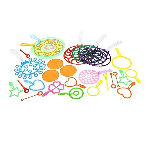 QUMIIRITY 28 Stück Teiliges Outdoor Seifenblasen Set Bunte Pustestäbe für Partys Spiel und Spaß im Freien Flexibles Material Langlebig und Bruchsicher von QUMIIRITY