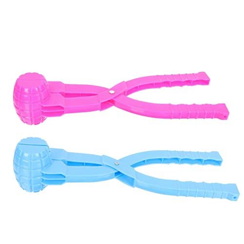 QUMIIRITY 2Stücke Schneeballmacher für Pack Clips Schneeformen für Winterliche Outdoor Spiele Schnell und Einfach Herstellen von QUMIIRITY