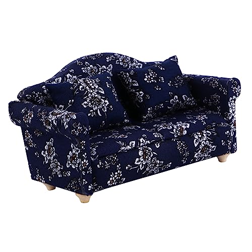 QUMIIRITY 2Stücke Sofa für Puppenhaus Blaues Blumenmuster Spielzeugsofa mit Kissen für Kinderzimmer und Puppenhausdekoration Robust und Tragbar Perfektes für Kleine QUMIIRITY 2Stücke Sofa für Puppenhaus Blaues Blumenmuster Spielzeugsofa mit Kissen für Kinderzimmer und Puppenhausdekoration Robust und Tragbar Perfektes für Kleine von QUMIIRITY