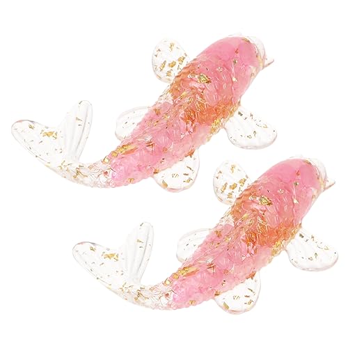 QUMIIRITY 2pcs Fisch Skulptur Kristall Fisch Figur Fischgeformte Dekoration Office Tisch Fischdekoration QUMIIRITY 2pcs Fisch Skulptur Kristall Fisch Figur Fischgeformte Dekoration Office Tisch Fischdekoration von QUMIIRITY