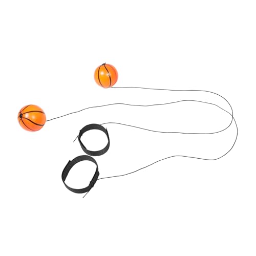 QUMIIRITY 2pcs Kids Bouncy Handgelenkballspielzeug Für Hand-Auge-koordination Handgelenk Krafttraining Elastizier Seilball Für Sportliche Aktivitäten Basketball Rückkehrspiel QUMIIRITY 2pcs Kids Bouncy Handgelenkballspielzeug Für Hand-Auge-koordination Handgelenk Krafttraining Elastizier Seilball Für Sportliche Aktivitäten Basketball Rückkehrspiel von QUMIIRITY