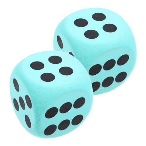 QUMIIRITY 2stücke Eva Große Würfel Lernwürfel Für Zahlen Riesige Schaumstoffwürfel Für Partys Vielseitige Spielwürfel Für Aktivitäten Und Lehrmittel von QUMIIRITY
