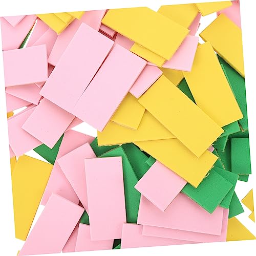 QUMIIRITY 3 Packungen Bunte Eva Schaumstoff Wanddekoration Farbige Quadrate Selbstklebende Wandsticker für Klassenzimmer Vielseitig Zuschneidbar Geeignet für Glatte Oberflächen Wie Wände QUMIIRITY 3 Packungen Bunte Eva Schaumstoff Wanddekoration Farbige Quadrate Selbstklebende Wandsticker für Klassenzimmer Vielseitig Zuschneidbar Geeignet für Glatte Oberflächen Wie Wände von QUMIIRITY