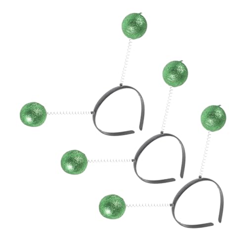 QUMIIRITY 3 Stück Alien-stirnband Ausländer Kostüm Stutzenhalter Außerirdisches Zubehör Haarreifen Für Die Party Party-stirnbänder Außerirdische Haarbänder Party-kopfschmuck Plastik Green von QUMIIRITY