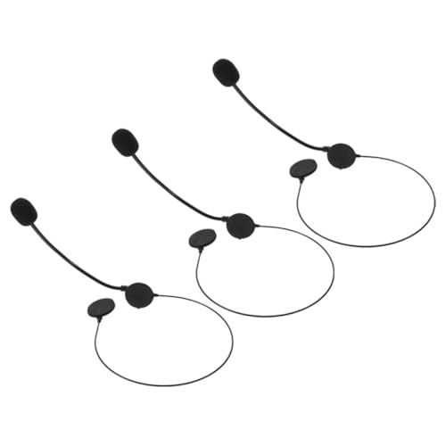 QUMIIRITY 3Stücke Cosplay Kopfhörer Requisite für Kinder Gefälschte Mikrofon Headset für Party Kostüm Leicht Tragbar für Halloween Karneval Sing Star Zubehör QUMIIRITY 3Stücke Cosplay Kopfhörer Requisite für Kinder Gefälschte Mikrofon Headset für Party Kostüm Leicht Tragbar für Halloween Karneval Sing Star Zubehör von QUMIIRITY
